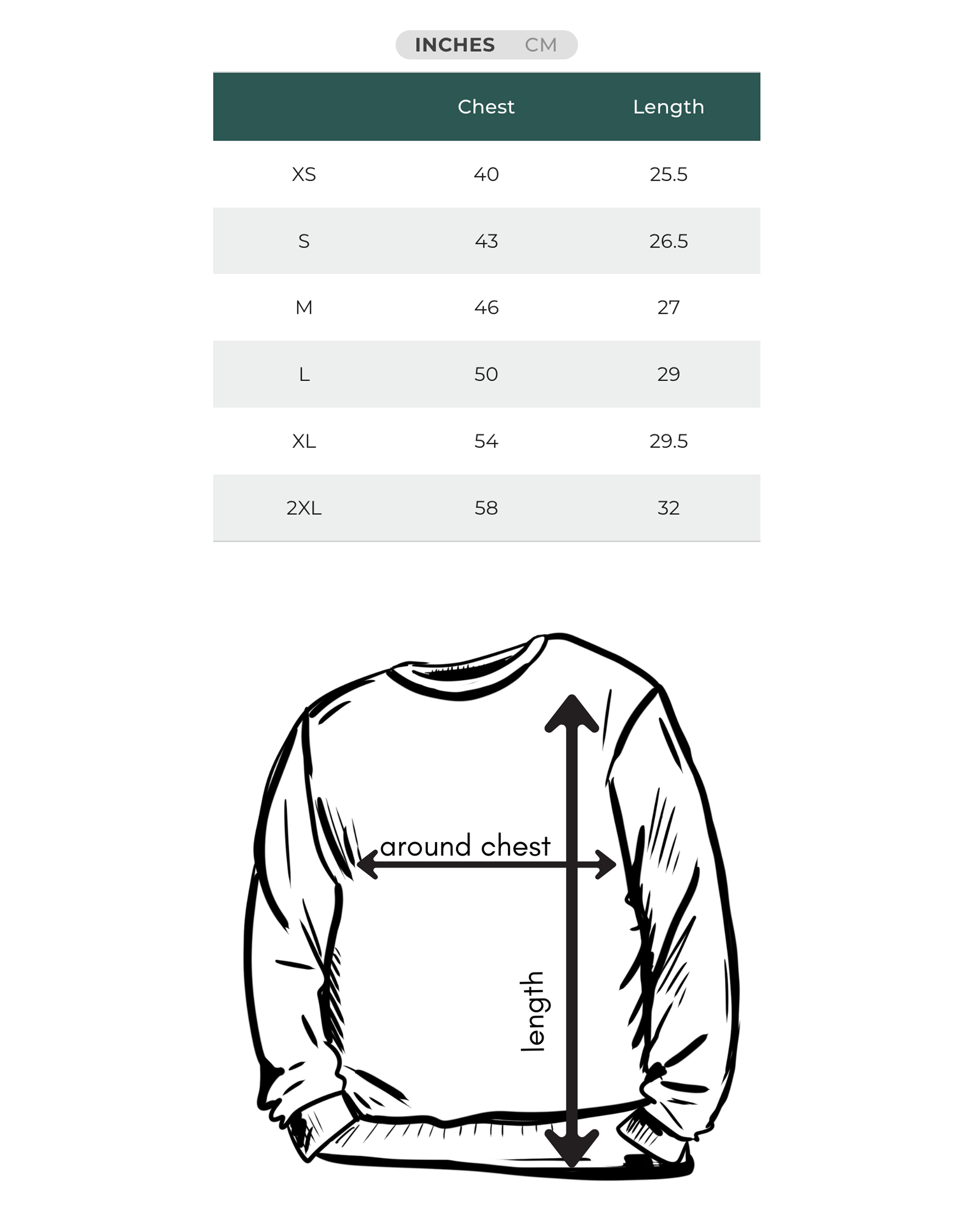 SEAS THE DAY - Unisex Organic Cotton Crewneck - Slate Blue