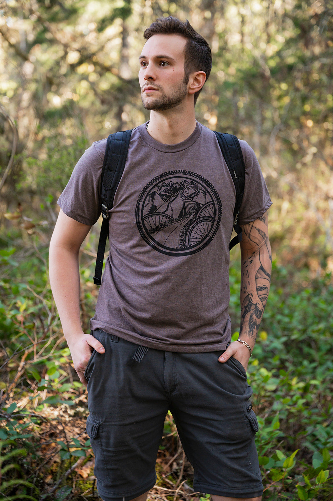 BIKE WORLD - Unisex Eco Tee