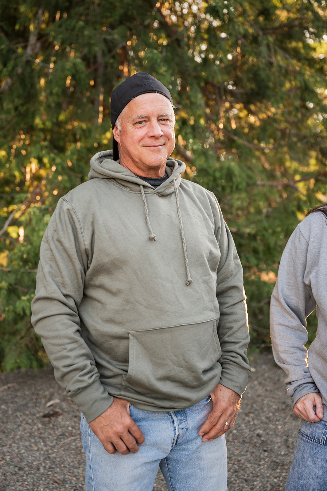 Unisex Organic Cotton Hoodie - Sage