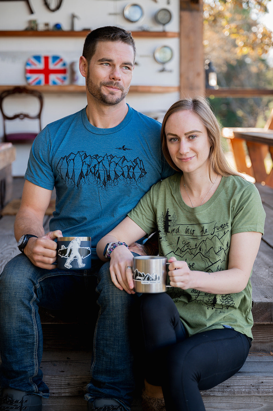 MOUNTAIN ROOTS - Unisex Eco Tee