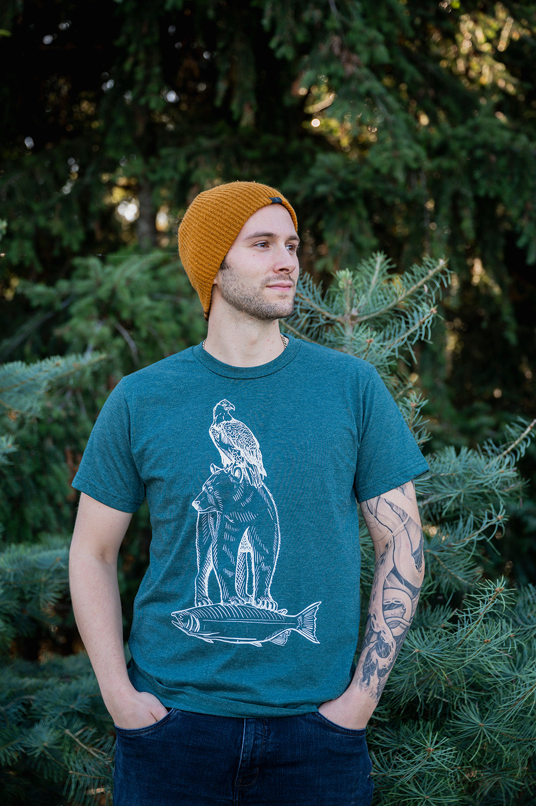 BC ANIMALS - Unisex Eco Tee