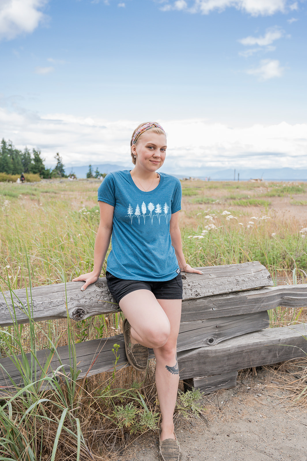 BCEFF TREELINE - Women's Eco Tee