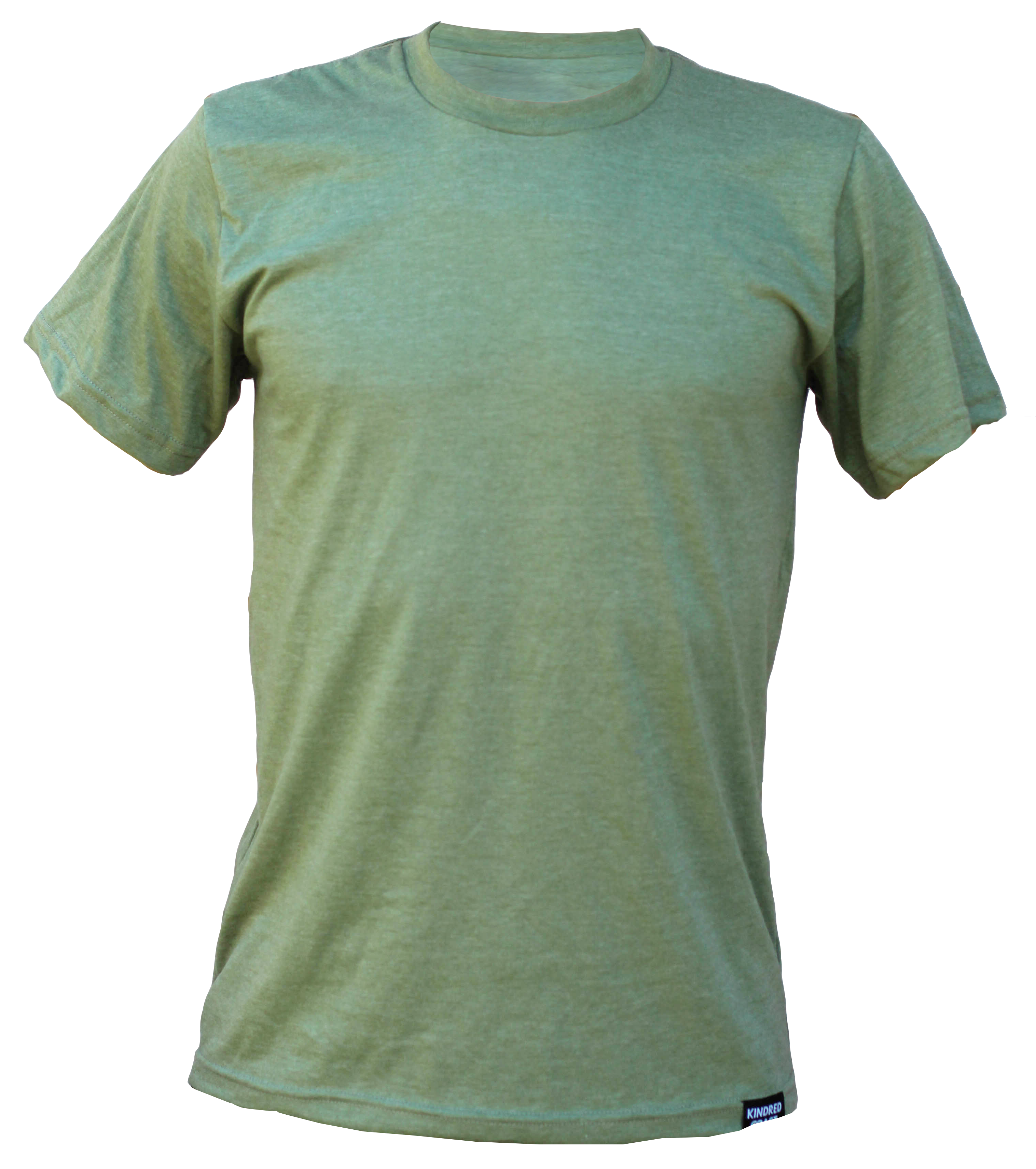Heather Army Green Unisex Eco Tee