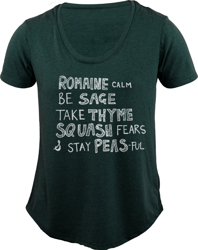 VEGGIE WISDOM - Women's Bamboo Tee - SALE