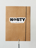 Tod Maffin's Nasty Since 1867 Eco Vinyl Stickers