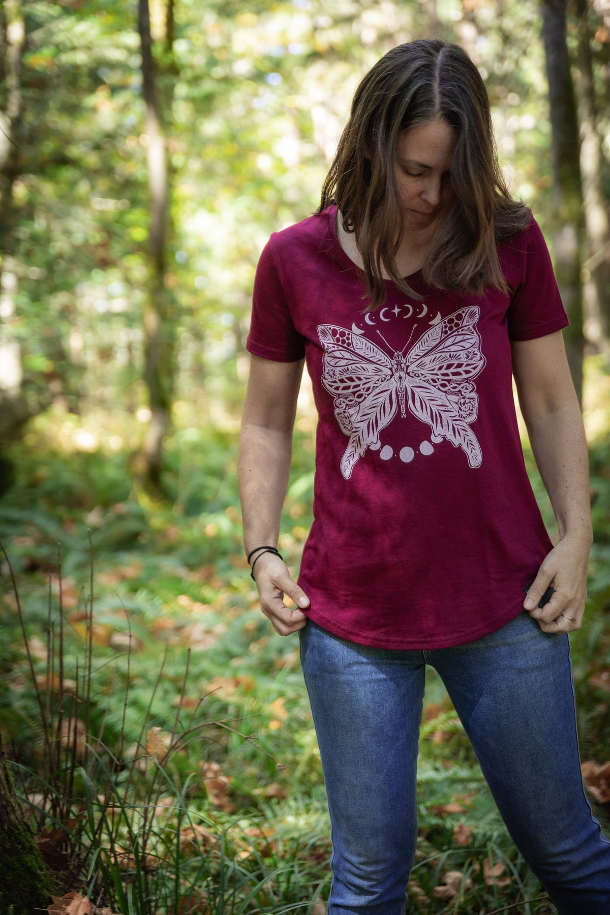 BUTTERFLY - Women's 100% Organic Cotton Tee