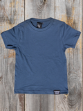 Kids Organic Cotton Tee - Blank Apparel - Midnight