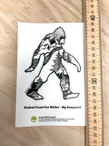 SASQUATCH Eco Vinyl Stickers