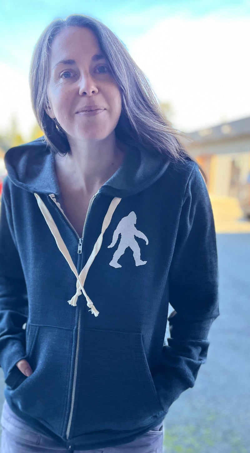 SASQUATCH - Unisex Eco Zip Up Hoodie