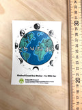 I'M WITH HER Eco Vinyl Stickers