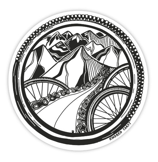 BIKE WORLD Eco Vinyl Stickers