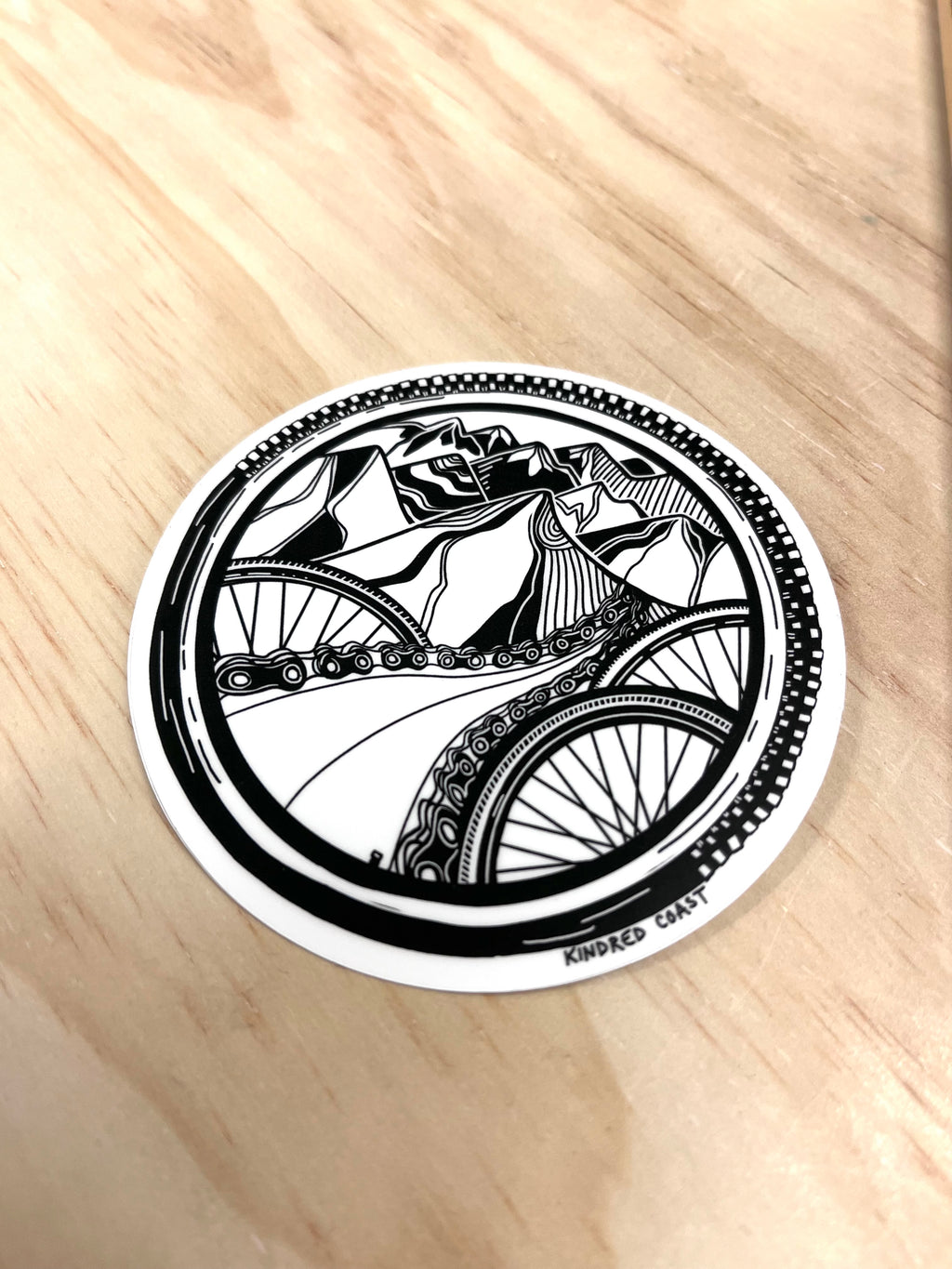 BIKE WORLD Eco Vinyl Stickers