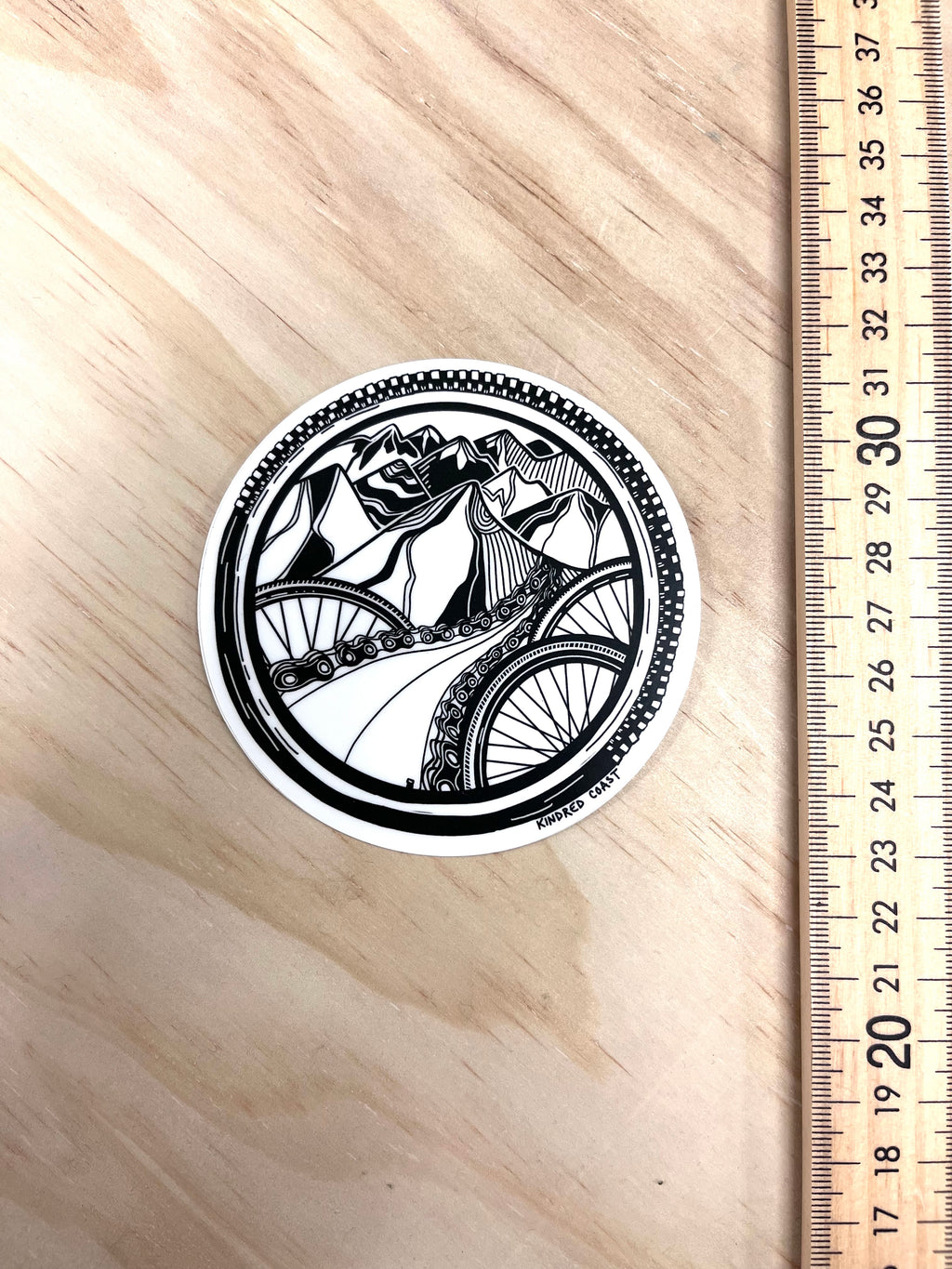 BIKE WORLD Eco Vinyl Stickers