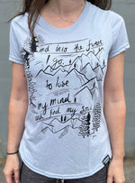 INTO THE FOREST - Womens Eco Tee