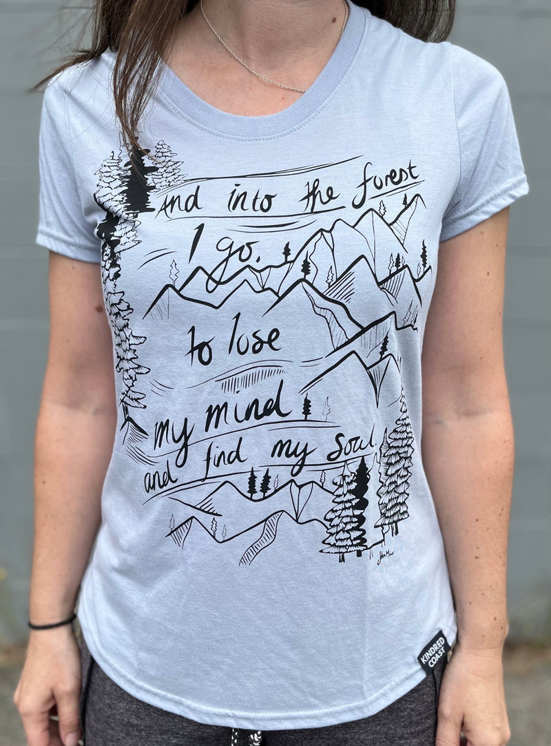 INTO THE FOREST - Womens Eco Tee