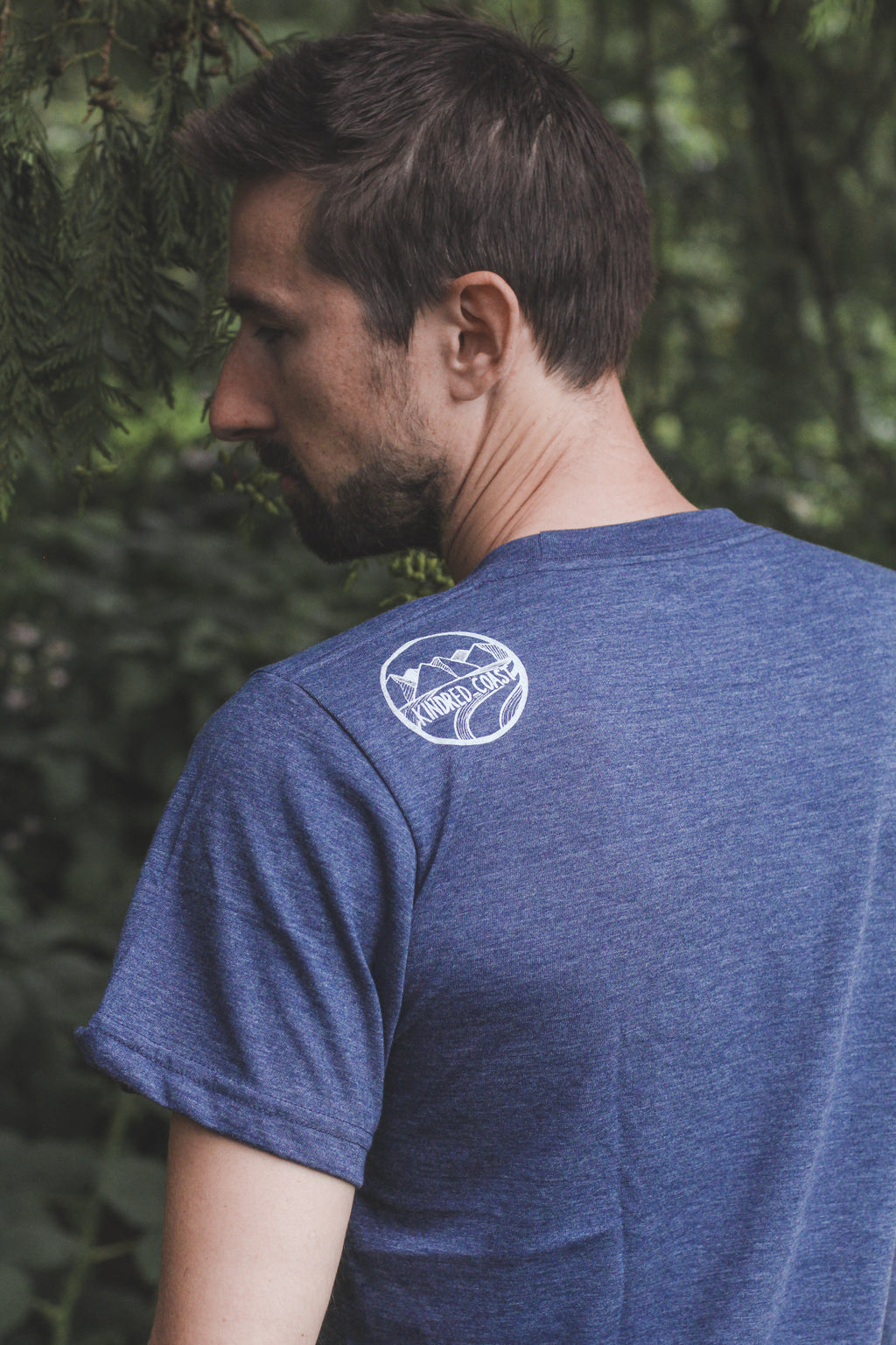 SASQUATCH VI- Unisex Eco Tee - Navy - SALE