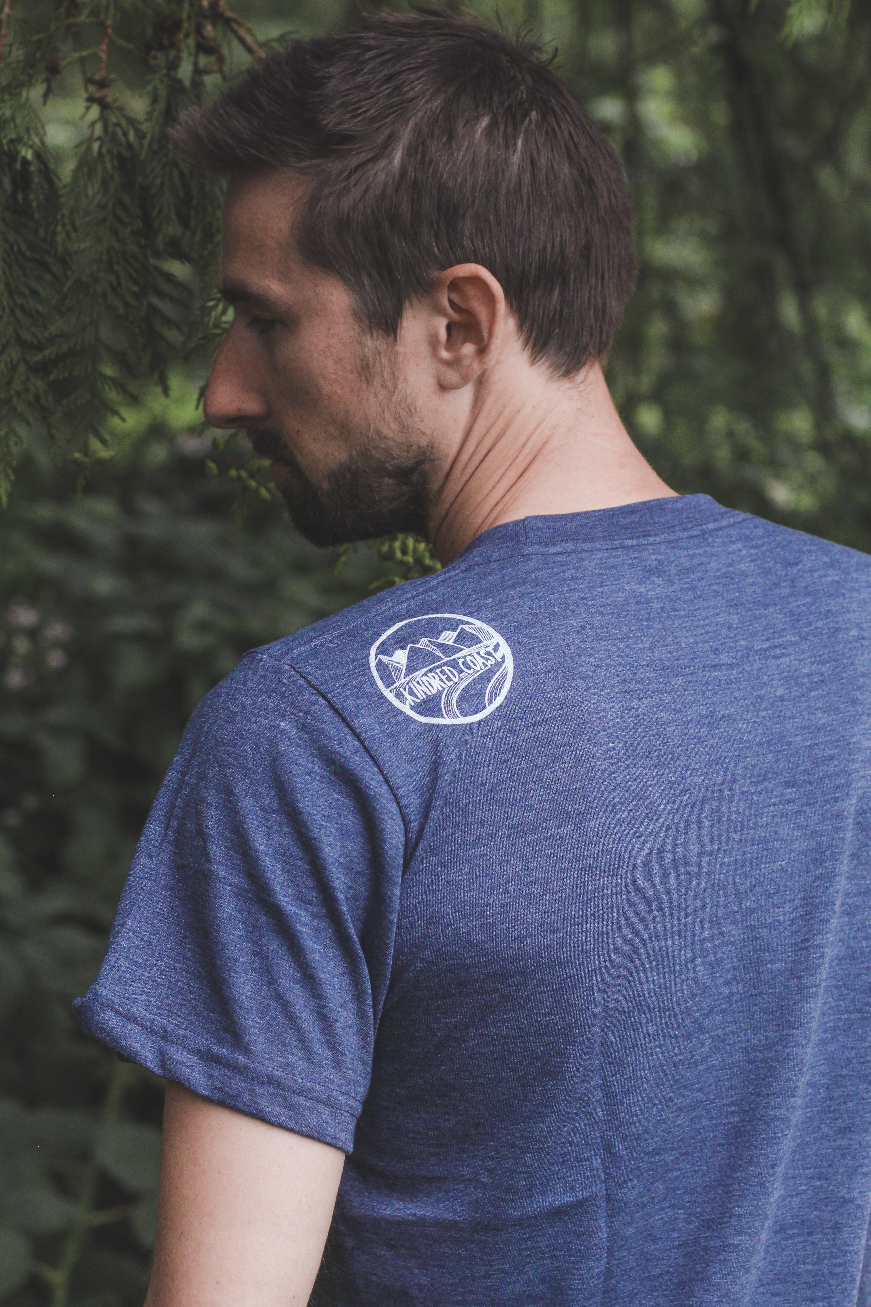 SASQUATCH VI- Unisex Eco Tee - Navy - SALE