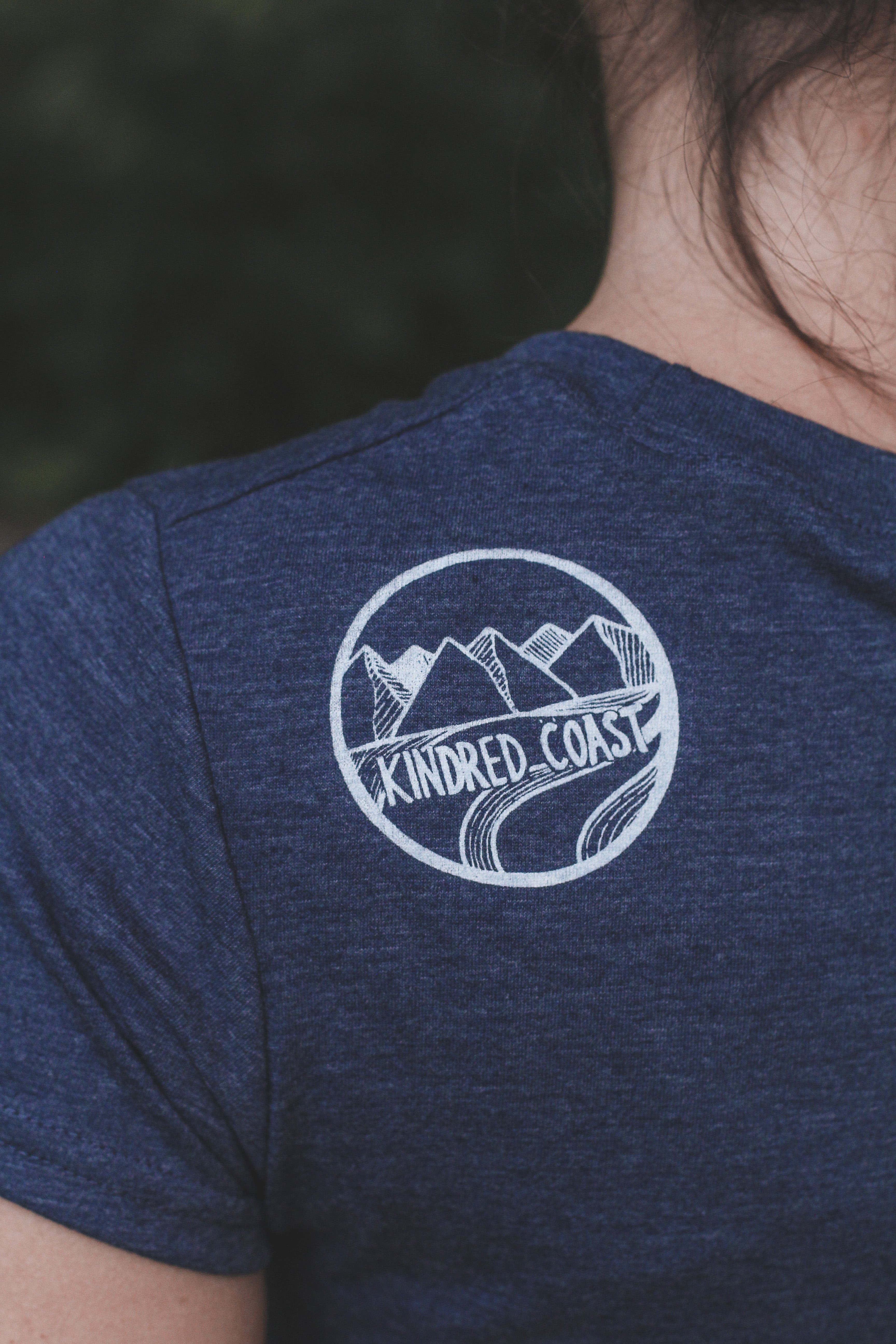 RAVEN - Women's Eco Tee - Heather Charcoal