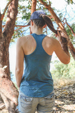 Women's Eco Racerback Tank Top - Teal