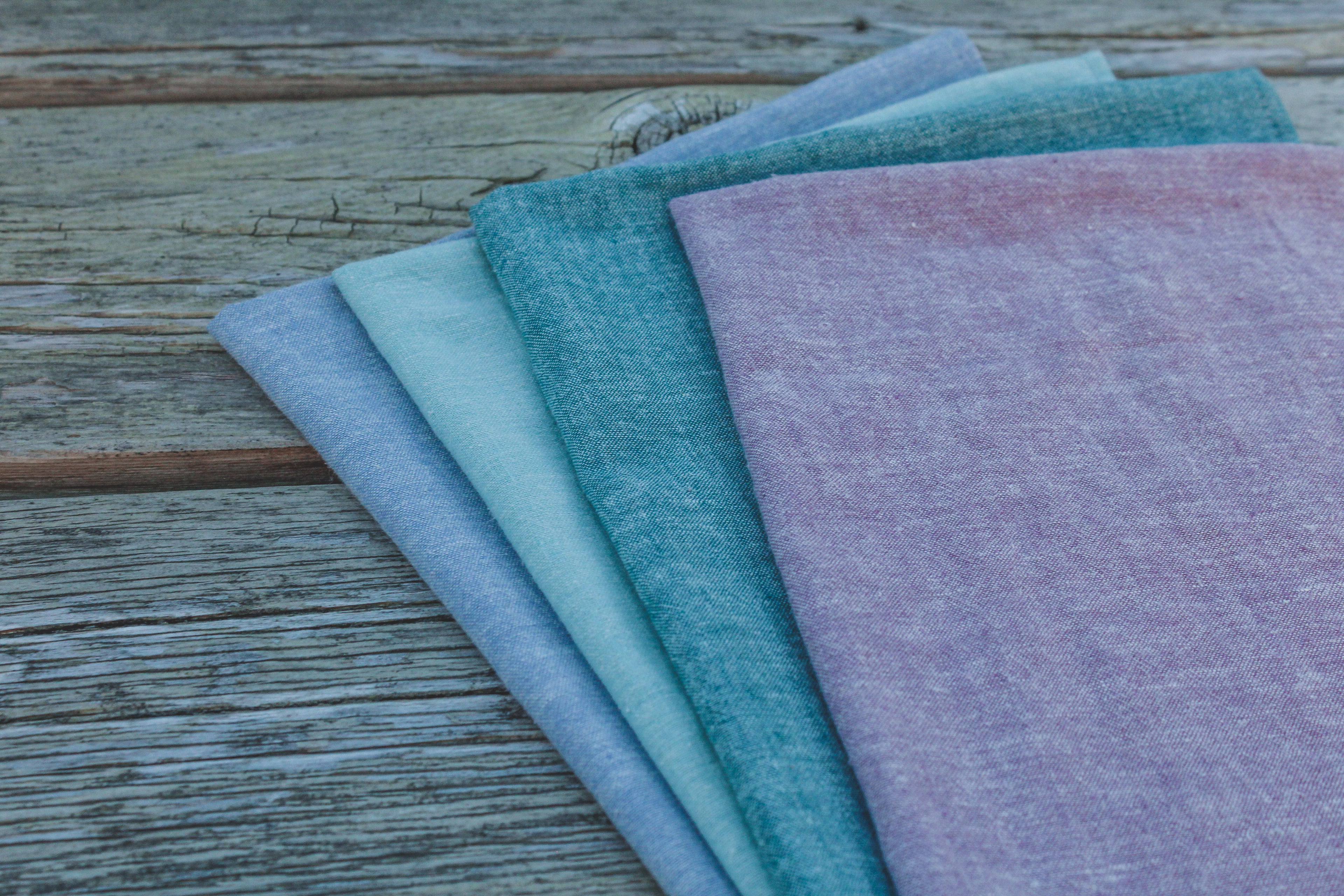 Organic Cotton & Hemp Tea Towels - Single and Packs