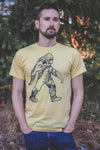 SASQUATCH- Unisex Eco Tee - Yellow SALE