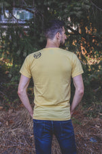 SASQUATCH- Unisex Eco Tee - Yellow SALE