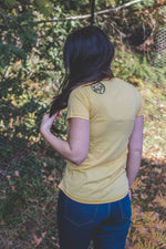 VAN ISLE - Women's Eco Tee - Yellow