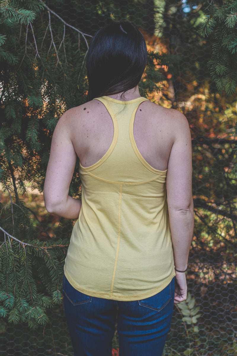 INTO THE FOREST - Women's Eco Tank Top - Yellow