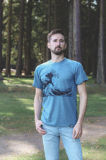 WAVE - Unisex Eco Tee - Heather Teal