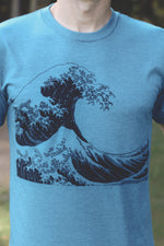 WAVE - Unisex Eco Tee - Heather Teal