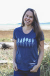 TREELINE - Women's Eco Tee Navy