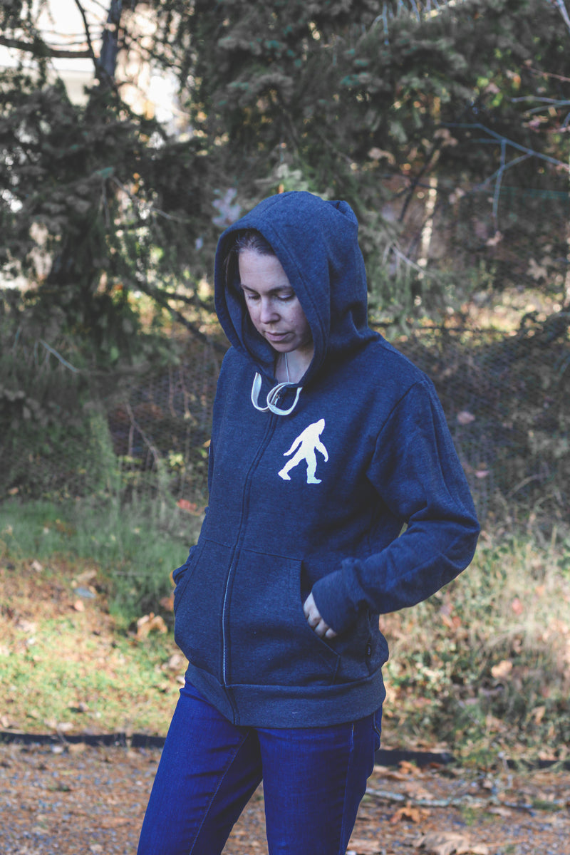 SASQUATCH - Unisex Eco Zip Up Hoodie