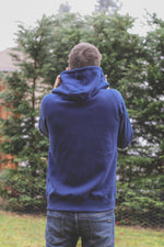 Unisex Zip Up Eco Hoodie - Navy