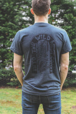 WILD  - Unisex Eco Tee - Heather Charcoal - SALE