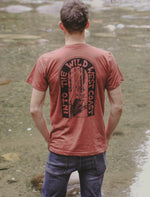WILD  - Unisex Eco Tee - Rust