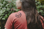 TREELINE - Women's Eco Tee - Rust - SALE