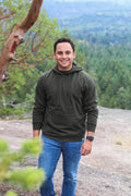 Blank apparel - Unisex Organic Cotton Hoodie - Olive