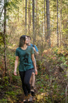 BIG KELP - Women's Eco Tee - Heather Green