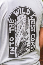 WILD  - Unisex Eco Tee - Steel - SALE