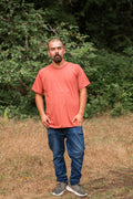 Heather Rust Unisex Eco Tee