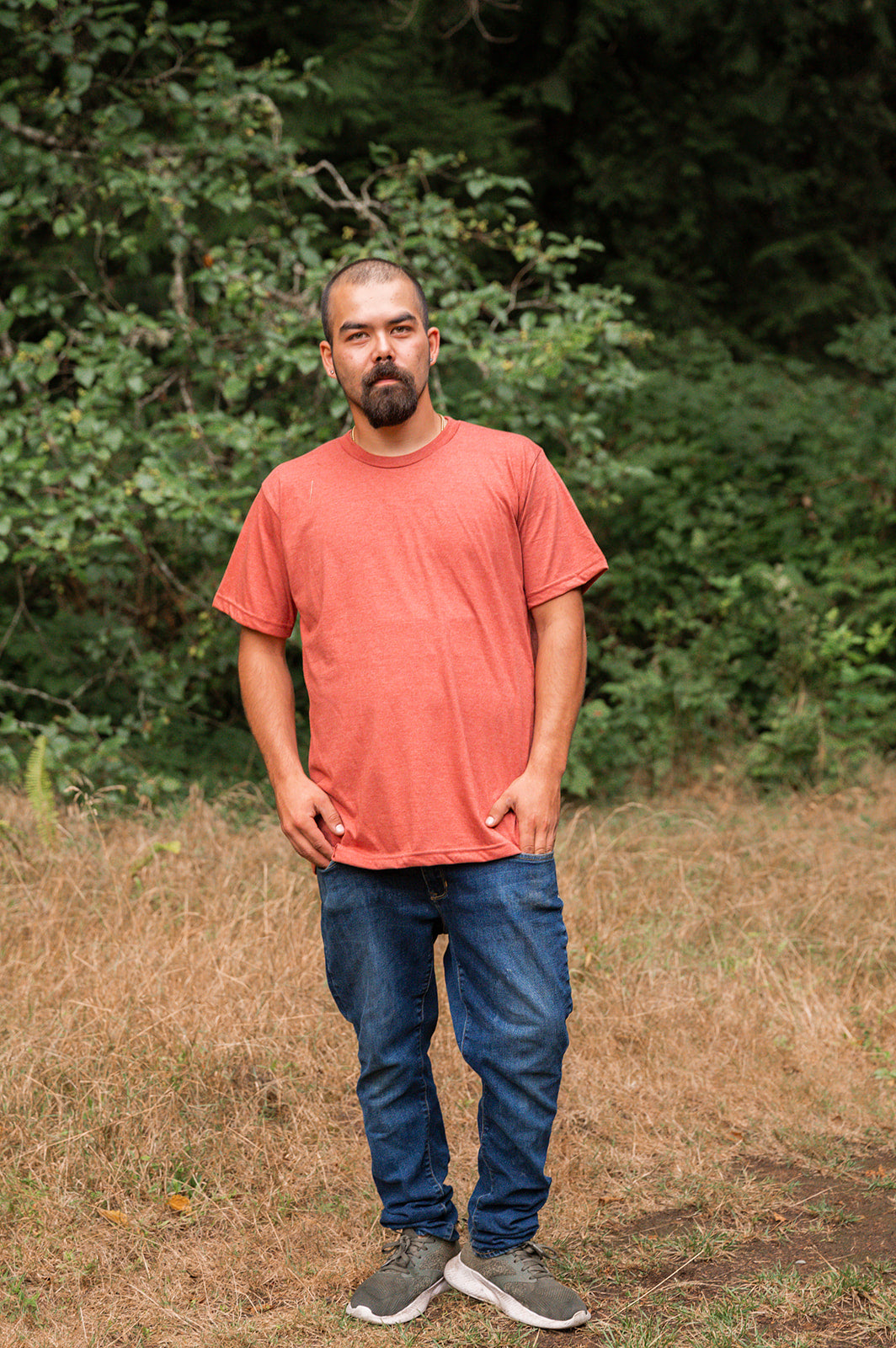 Heather Rust Unisex Eco Tee