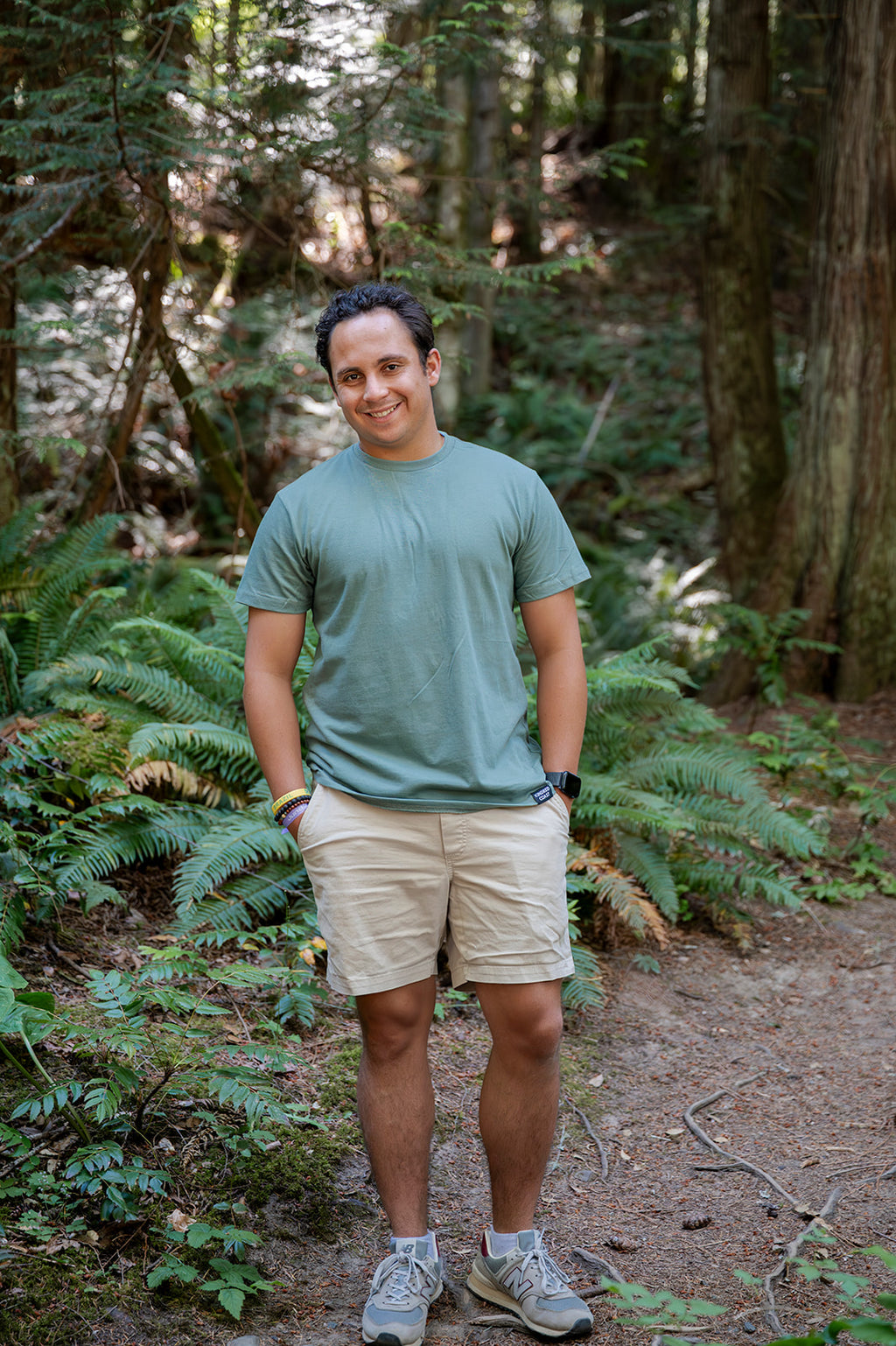 Unisex Organic Cotton Tee - Blank Apparel -  Seafoam