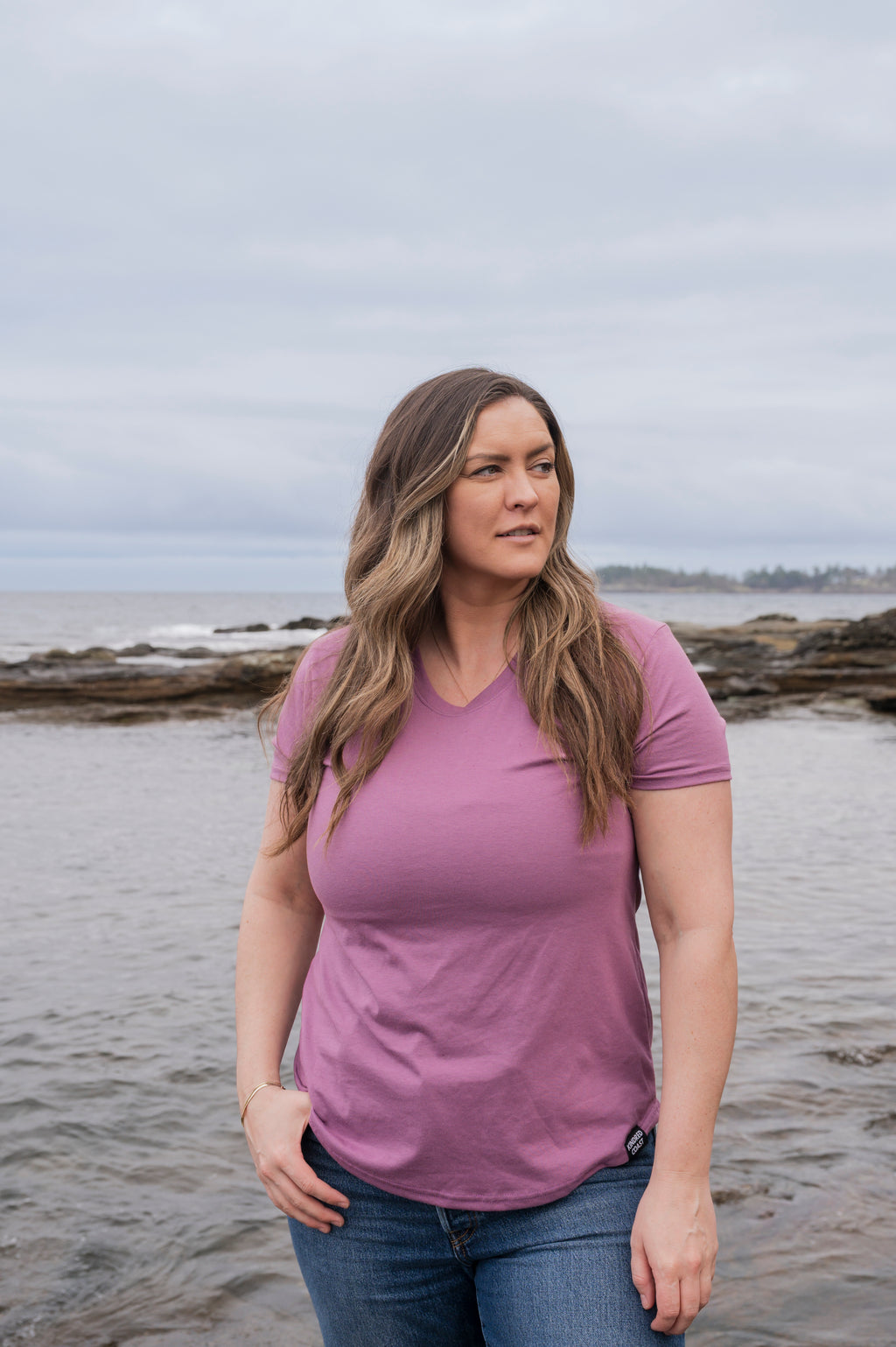 Women's Eco Tee - Blank Apparel - Lilac