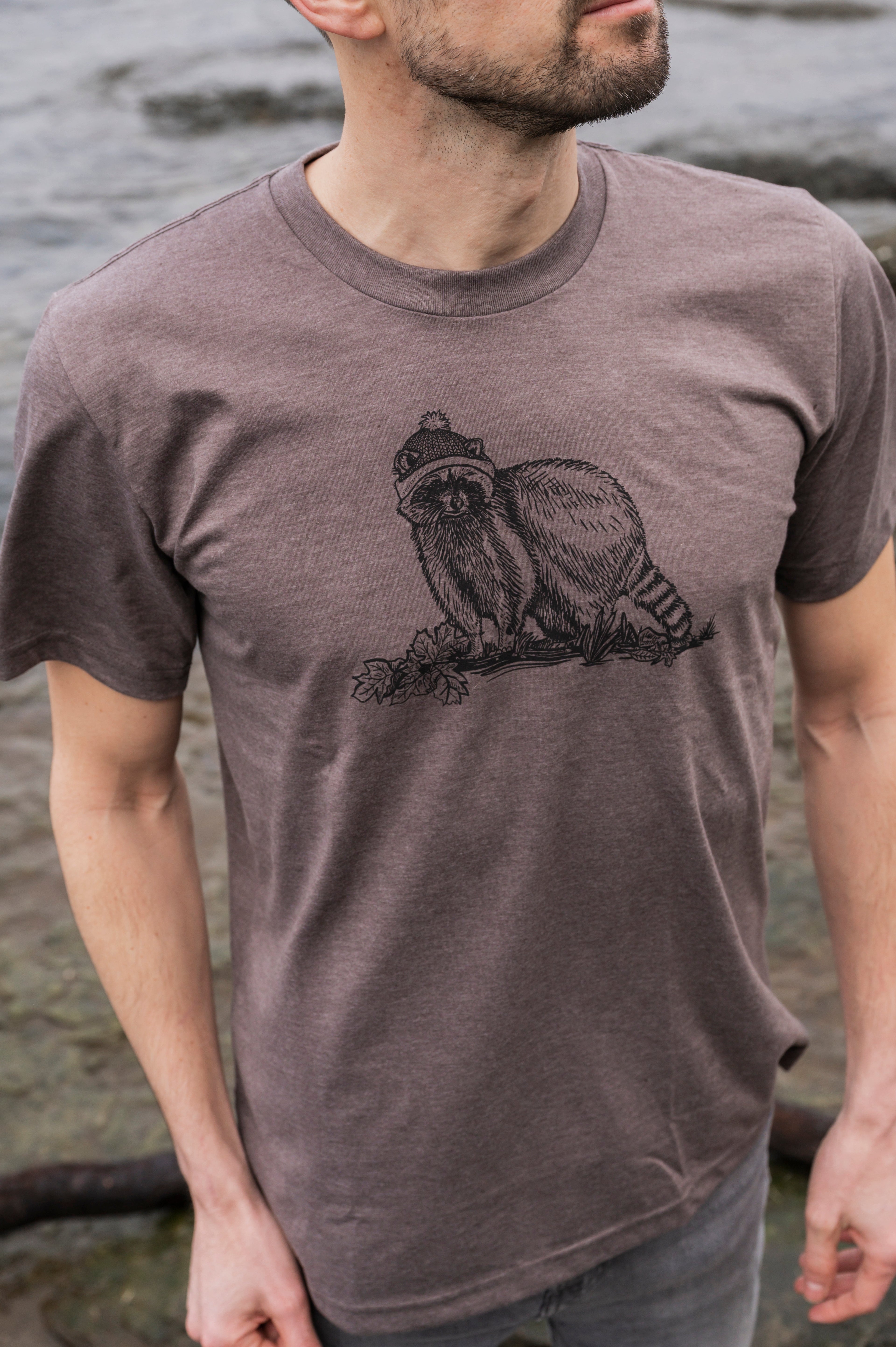 Raccoon - Unisex Eco Tee