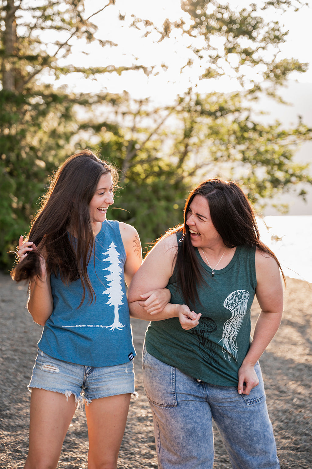 ELDERS- Women's Tank - Heather Teal