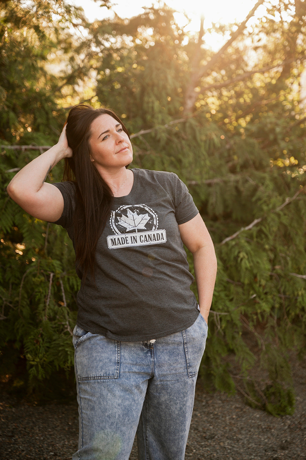 MADE IN CANADA- Womens Eco Tee