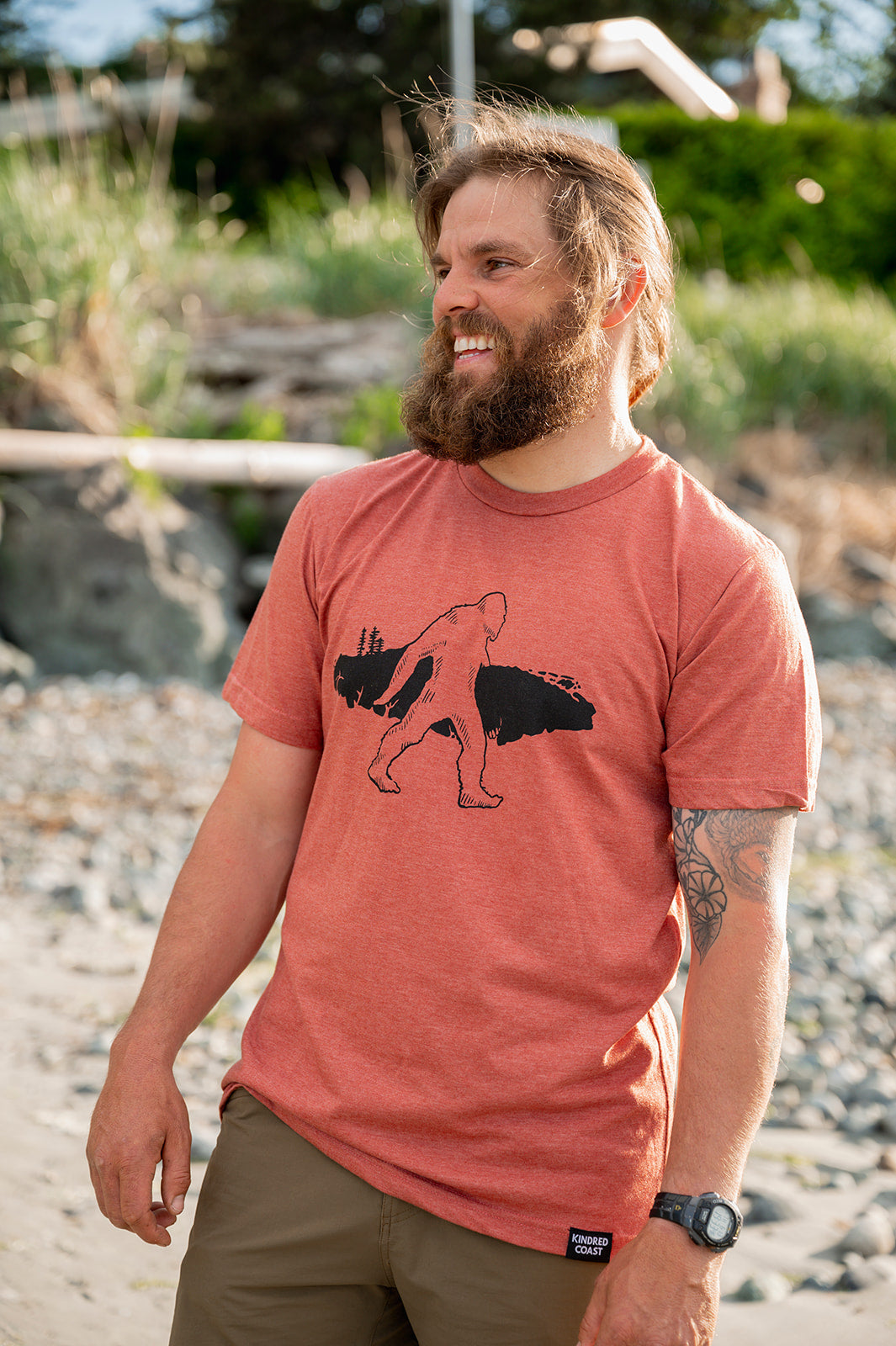 SASQUATCH VI- Unisex Eco Tee – KINDRED COAST