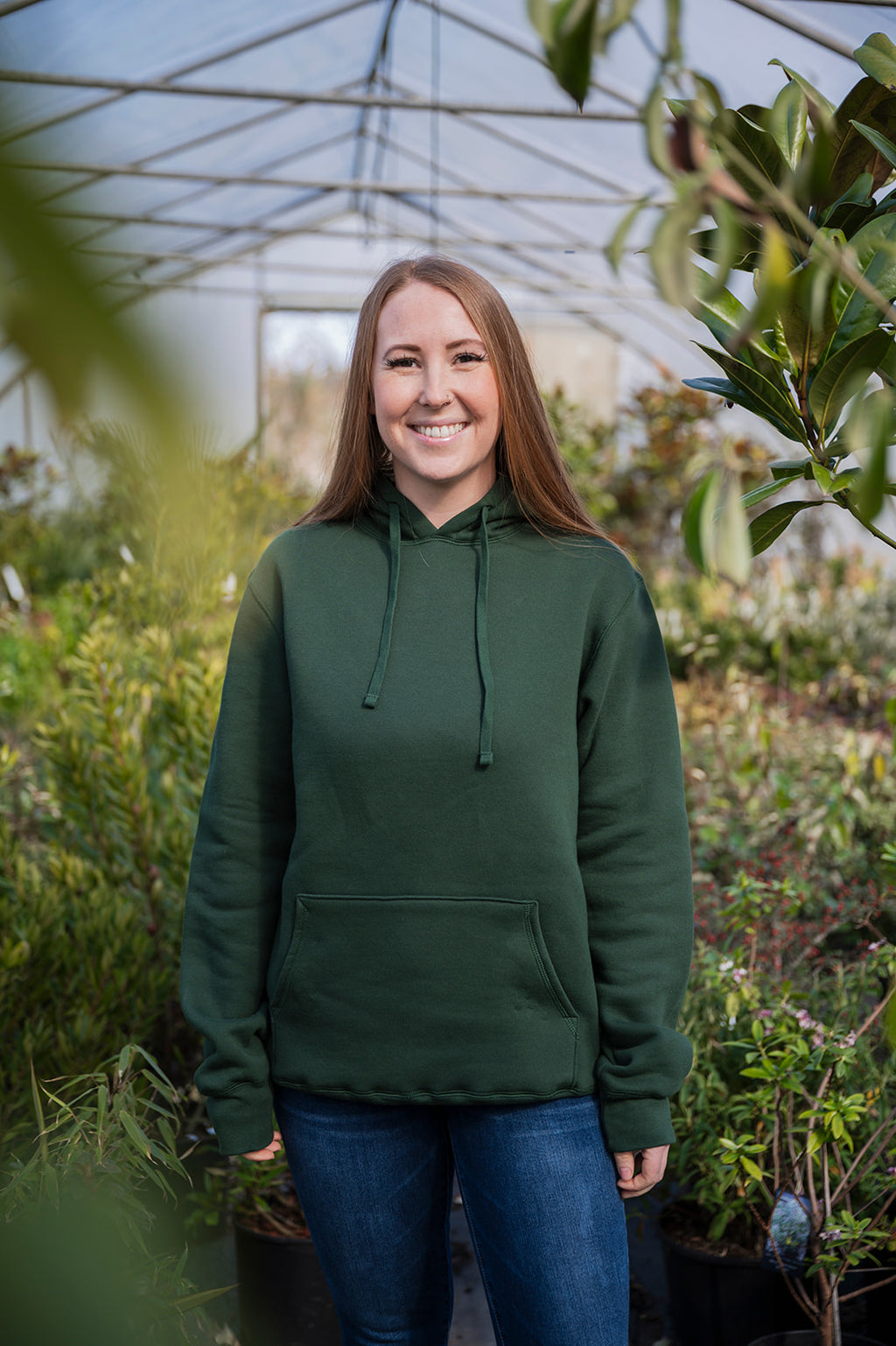 Unisex Eco Hoodie - Forest Green
