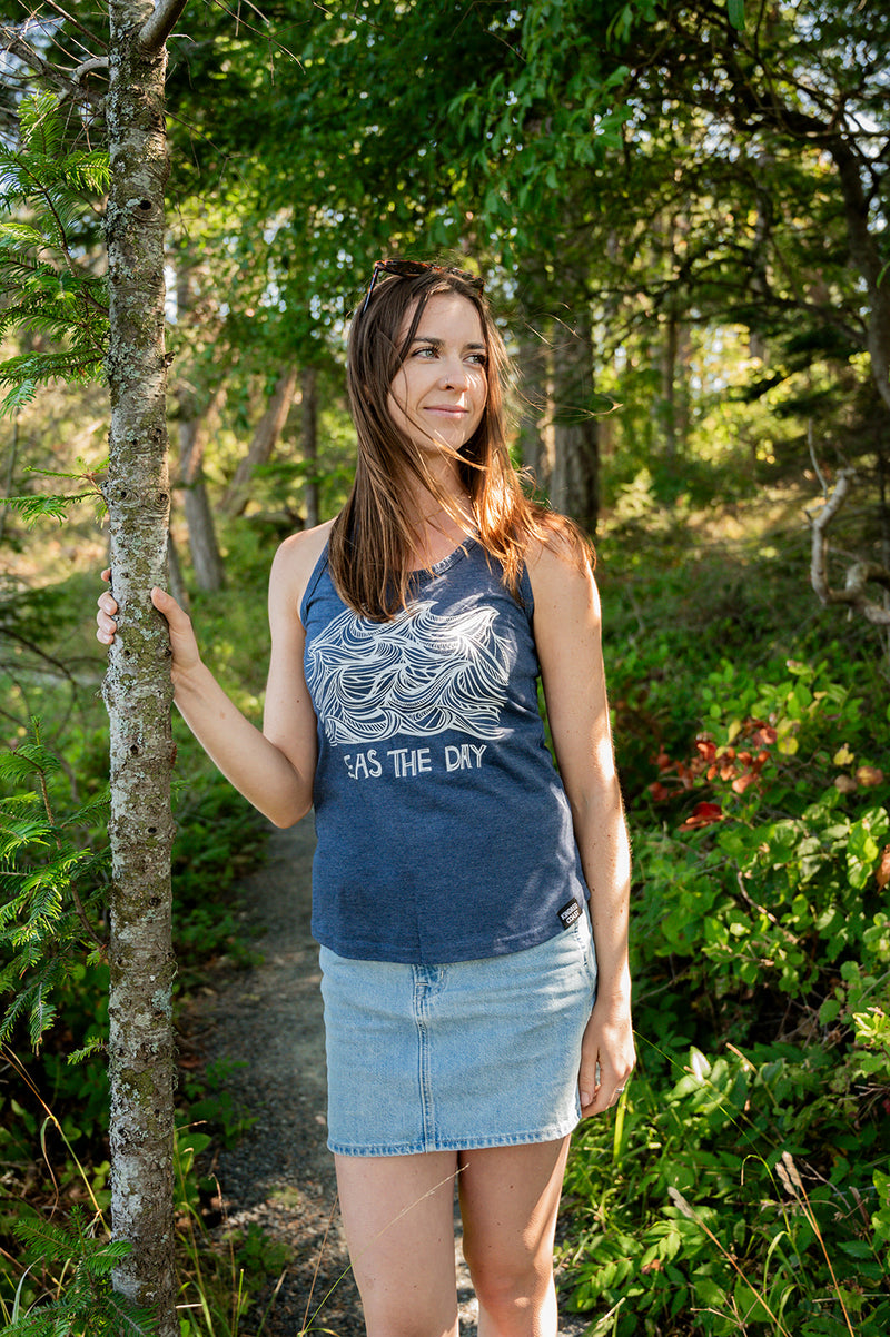 SEAS THE DAY - Women's Eco Tank Top