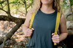 Women's Bamboo Tank - Charcoal Grey